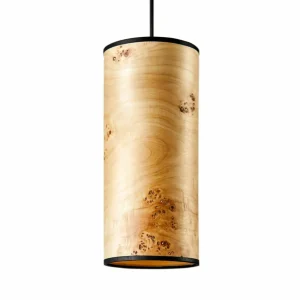 Outlet LeuchtNatur Nux suspension, peuplier/noire
