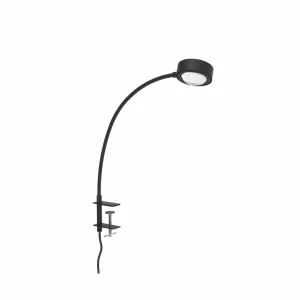 Online LIGHTME lampe à poser Powerlens Flex, vis, noir