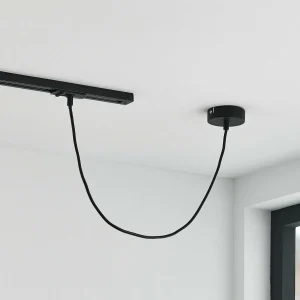 New Lindby alimentation électrique Linaro, noir, système monophasé