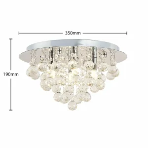 Best Lindby Antonino plafonnier, à 4 lampes
