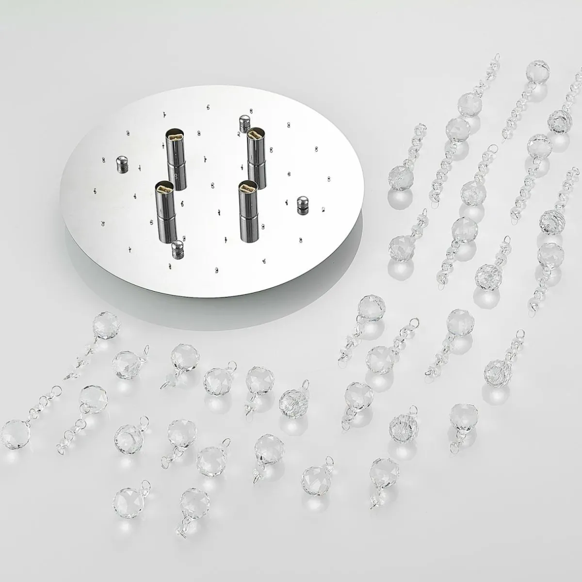lindby_antonino_plafonnier__lampes_6.webp Best Lindby Antonino plafonnier, à 4 lampes
