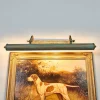 Outlet Lindby applique pour tableau Beno, 72 cm, métal, E14, tension verte