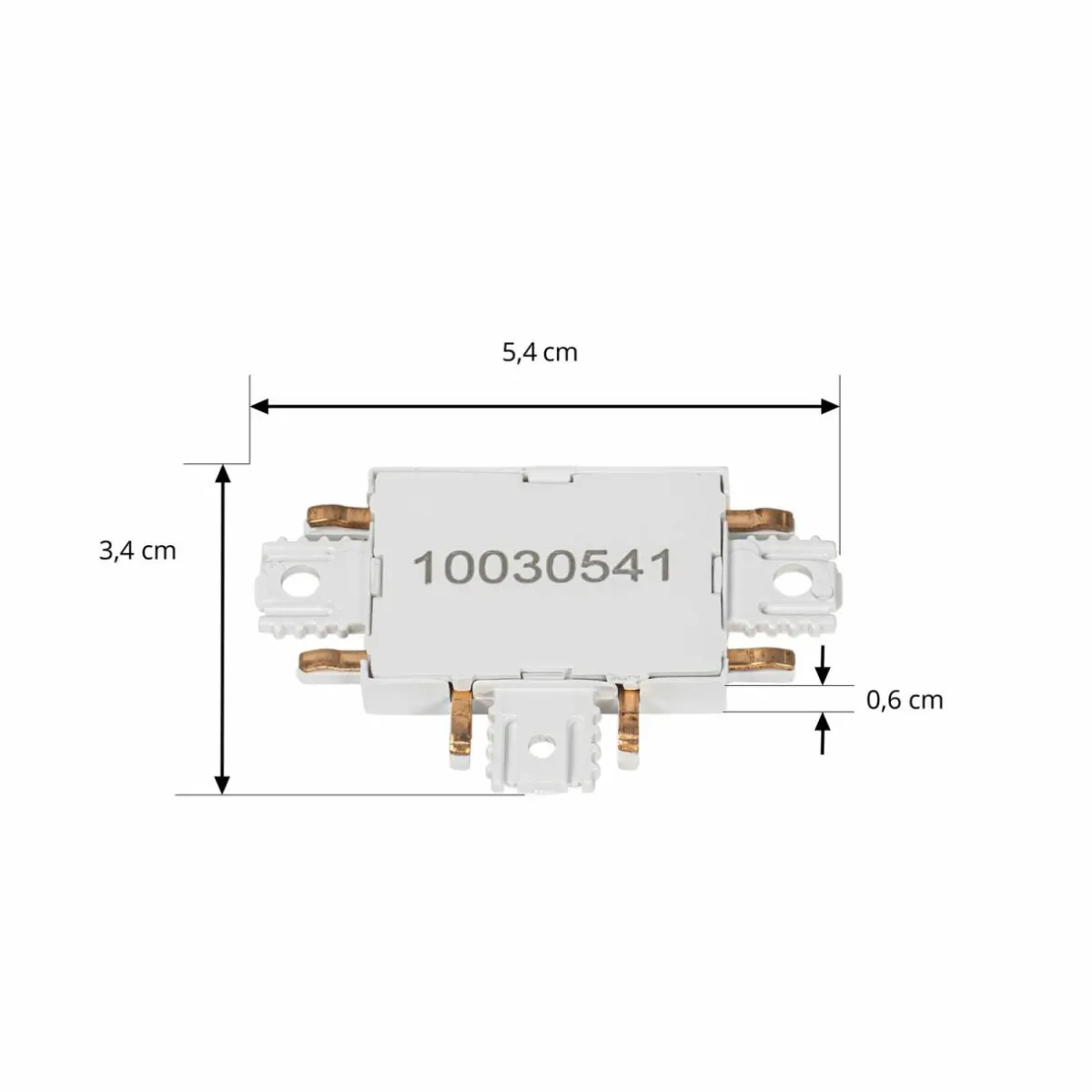 lindby_connecteur_en_t_lumaro_blanc__cm_plastique_3.webp Discount Lindby connecteur en T Lumaro, blanc, 5,4 cm, plastique