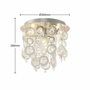 Cheap Lindby Kisana plafonnier, Ø 30 cm