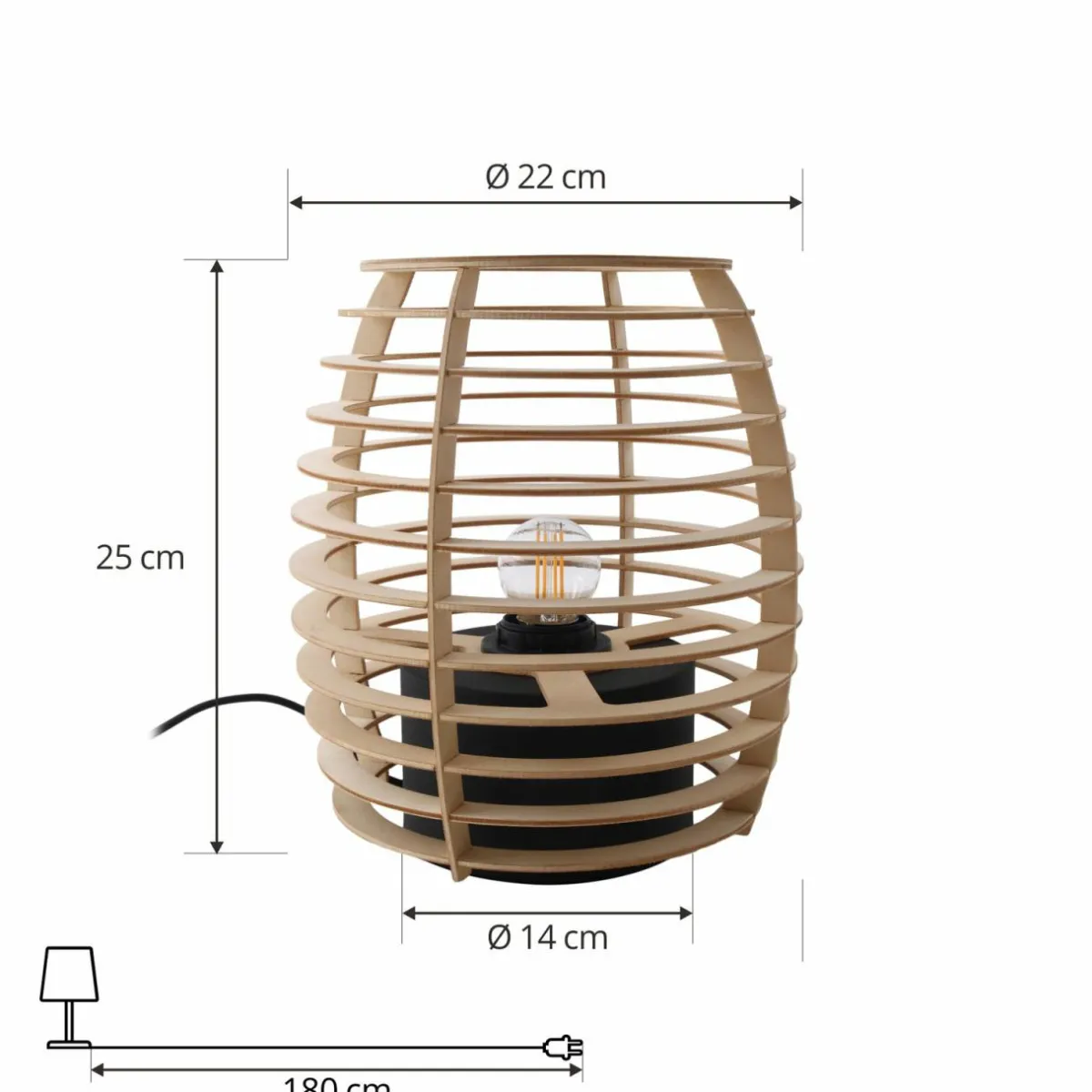 lindby_lampe__poser_ediz_noir_bois_hauteur__cm_e_1.webp New Lindby lampe à poser Ediz, noir, bois, hauteur 25 cm, E27