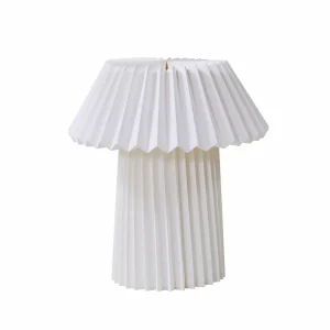 Best Sale Lindby lampe à poser Magali, blanc, papier, Ø 34 cm, E14