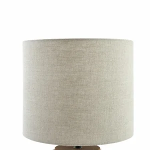 Cheap Lindby lampe à poser Marzanna, gris, bambou, 42,5 cm, E27
