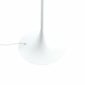 Clearance Lindby lampe sur pied Eryndor, blanc, textile, Ø 47 cm, E27