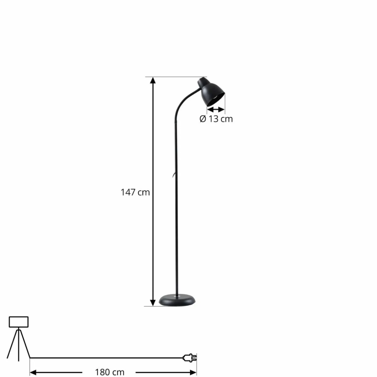 lindby_lampe_sur_pied_tebbi_noir_mtal_hauteur__cm_2.webp Shop Lindby lampe sur pied Tebbi, noir, métal, hauteur 150 cm