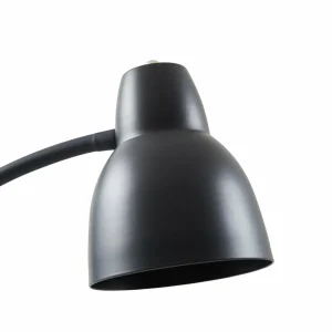 Shop Lindby lampe sur pied Tebbi, noir, métal, hauteur 150 cm