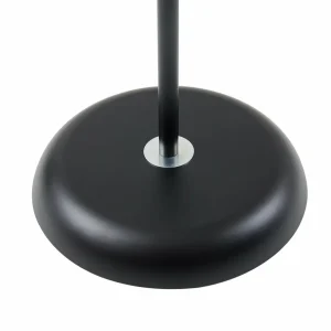 Shop Lindby lampe sur pied Tebbi, noir, métal, hauteur 150 cm