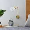 Store Lindby Lioma applique avec bras flexible, laiton