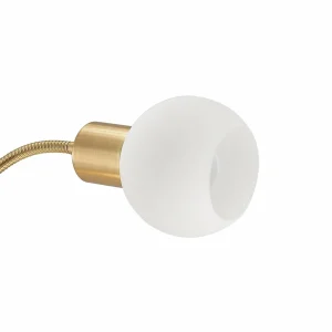 Store Lindby Lioma applique avec bras flexible, laiton