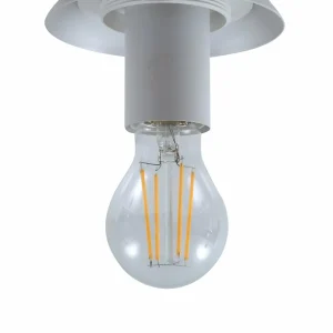 Clearance Lindby Meriala plafonnier blanc, verre Ø 25 cm