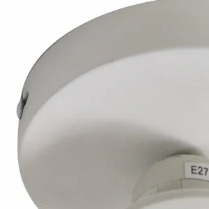 Shop Lindby plafonnier Magali, blanc, papier, Ø 45 cm, E27