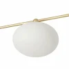 Fashion Lindby plafonnier Valisa, doré, à 5 lampes