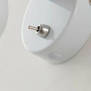 Discount Lindby spot mural Fridolin, 14 cm, blanc, métal, interrupteur