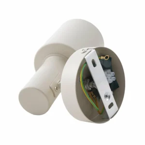 Cheap Lindby spot mural Ovelia, beige, fer, E27