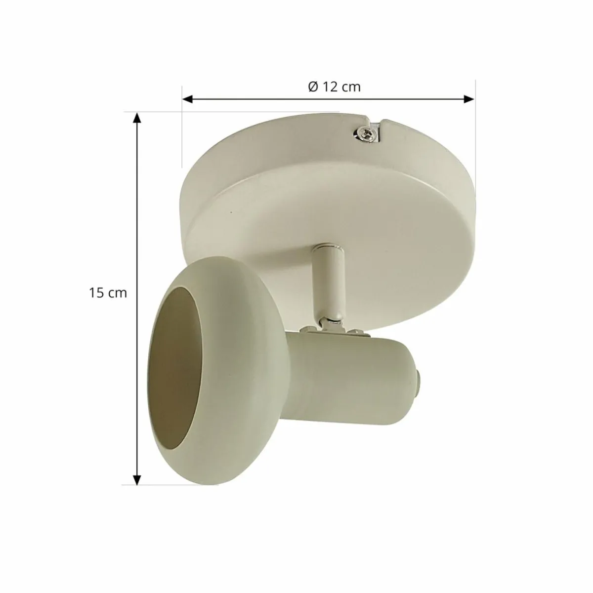 lindby_spot_pour_plafond_huby___lampe_crmevert_clair_fer_2.webp Flash Sale Lindby spot pour plafond Huby, à 1 lampe, crème/vert clair, fer