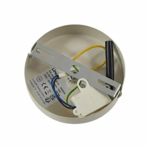 Flash Sale Lindby spot pour plafond Huby, à 1 lampe, crème/vert clair, fer