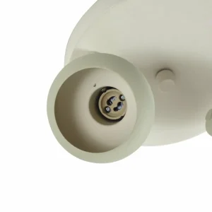 Cheap Lindby spot pour plafond Huby, 2 lampes, crème/vert clair, fer