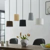 Flash Sale Lindby suspension Amilia, multicolore, tissu, 5 lampes, 125cm