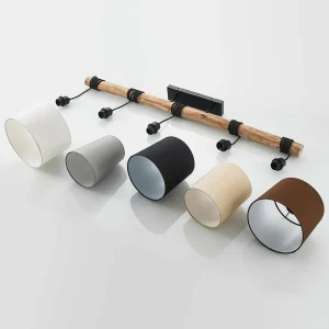 Flash Sale Lindby suspension Amilia, multicolore, tissu, 5 lampes, 125cm