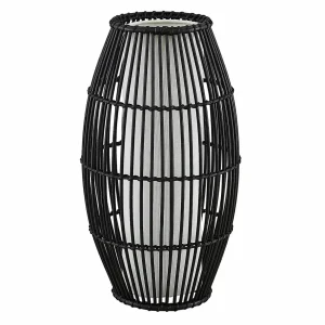 Flash Sale Lindby Svejamira lampe à poser, bambou, ventre