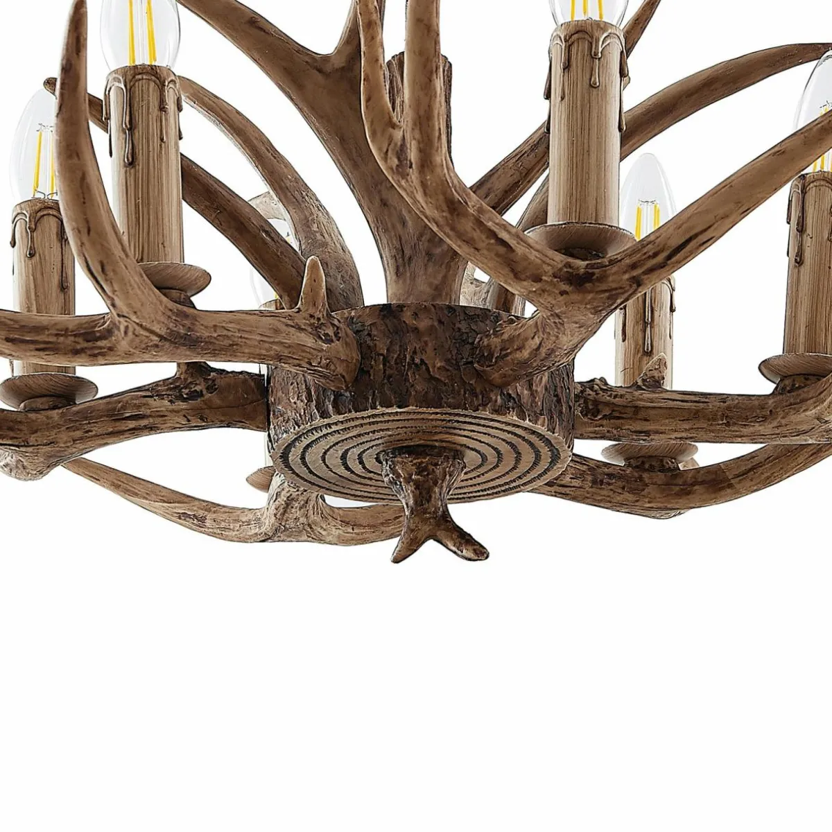 lindby_tejask_suspension_bois_de_cerf__lampes__cm_3.webp Best Sale Lindby Tejask suspension, bois de cerf, 6 lampes, 70 cm