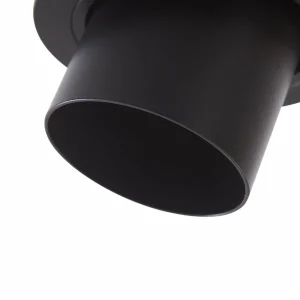 Store Lindby Thorid downlight, noir, à 1 lampe