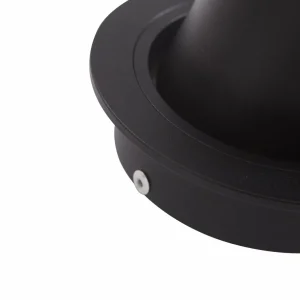 Store Lindby Thorid downlight, noir, à 1 lampe