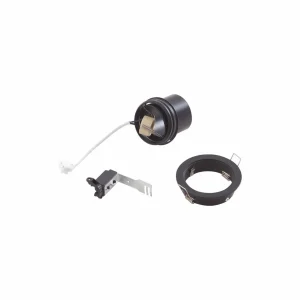 Store Lindby Thorid downlight, noir, à 1 lampe