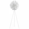 Cheap Lindby Varika lampadaire avec abat-jour sphérique, blanc
