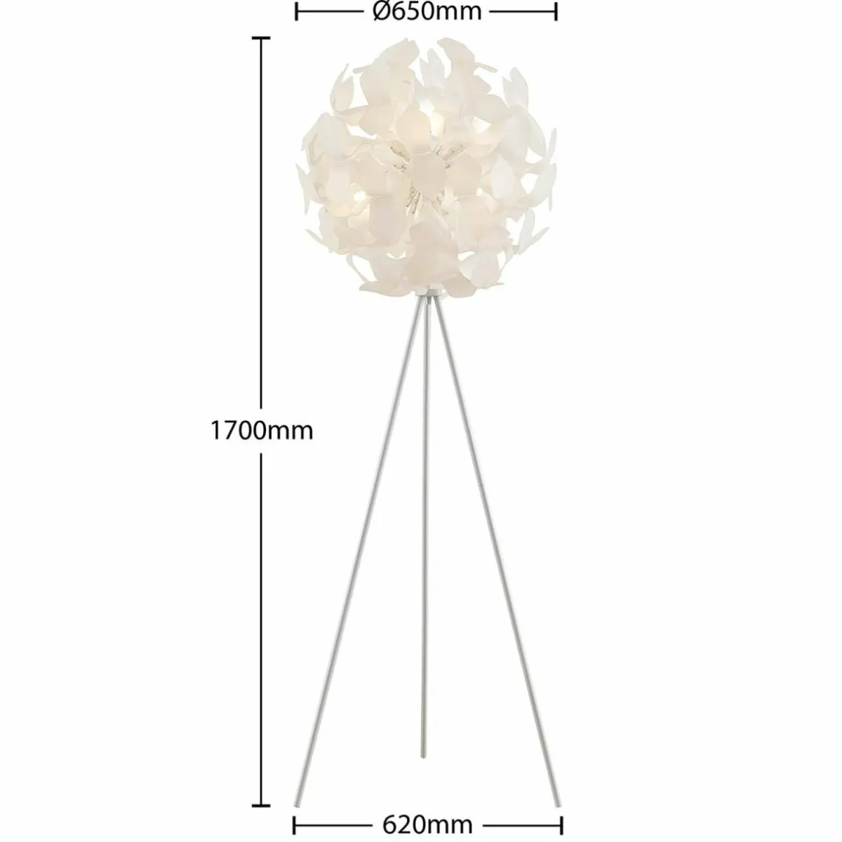lindby_varika_lampadaire_avec_abatjour_sphrique_blanc_1.webp Cheap Lindby Varika lampadaire avec abat-jour sphérique, blanc