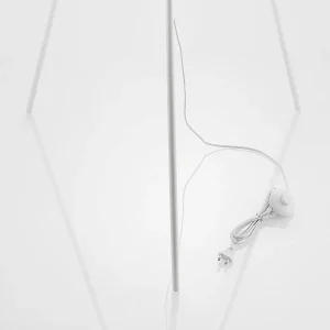 Cheap Lindby Varika lampadaire avec abat-jour sphérique, blanc