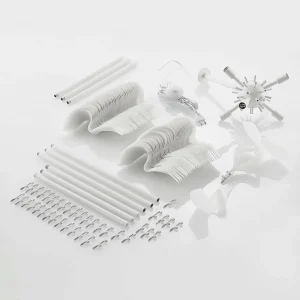 Cheap Lindby Varika lampadaire avec abat-jour sphérique, blanc