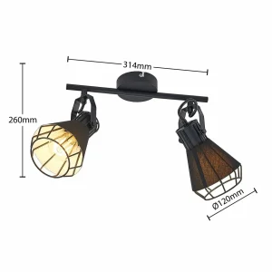 Cheap Lindby Yusei spot à 2 lampes