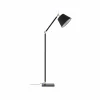 Discount Lucande Lampadaire Marvaine, noir/or, réglable