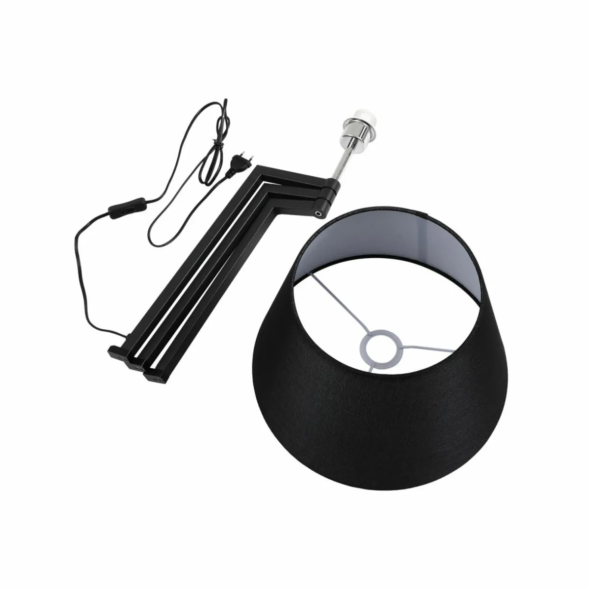 lucande_lampe__poser_amona_noir_textile__cm_tripode_4.webp Cheap Lucande lampe à poser Amona, noir, textile, 69 cm, tripode