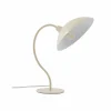 New Lucande lampe à poser Arvadon, beige, métal, hauteur 42,75 cm