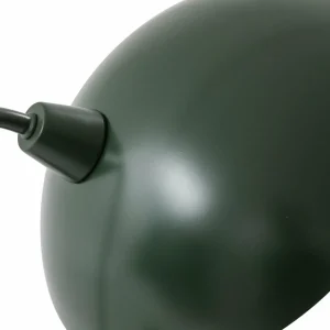 Cheap Lucande lampe à poser Arvadon, vert, métal, hauteur 42,75 cm