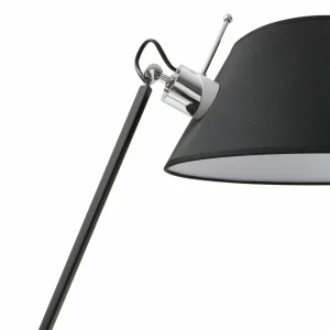 Shop Lucande lampe à poser Dansari, noir, métal, ajustable