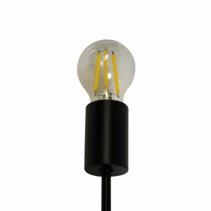 New Lucande lampe sur pied Kestralia, blanc, verre, Ø 35 cm, E27