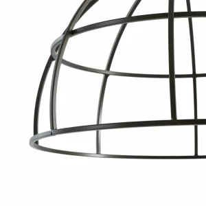 Fashion Lindby Lucande Suspension Arinthea, E27, noir, acier, cage