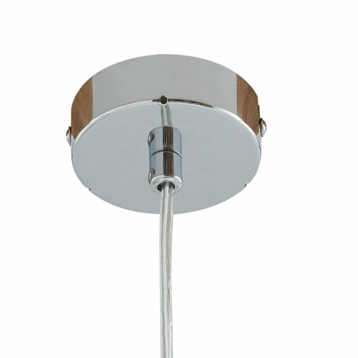 lucande_suspension_bidolo_chrome_verre___cm_ip_5.webp Best Sale Lucande Suspension Bidolo, chrome, verre, Ø 15 cm, IP44