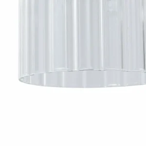 Sale Lucande Suspension Eirian, Ø 18 cm, noir, verre, E27