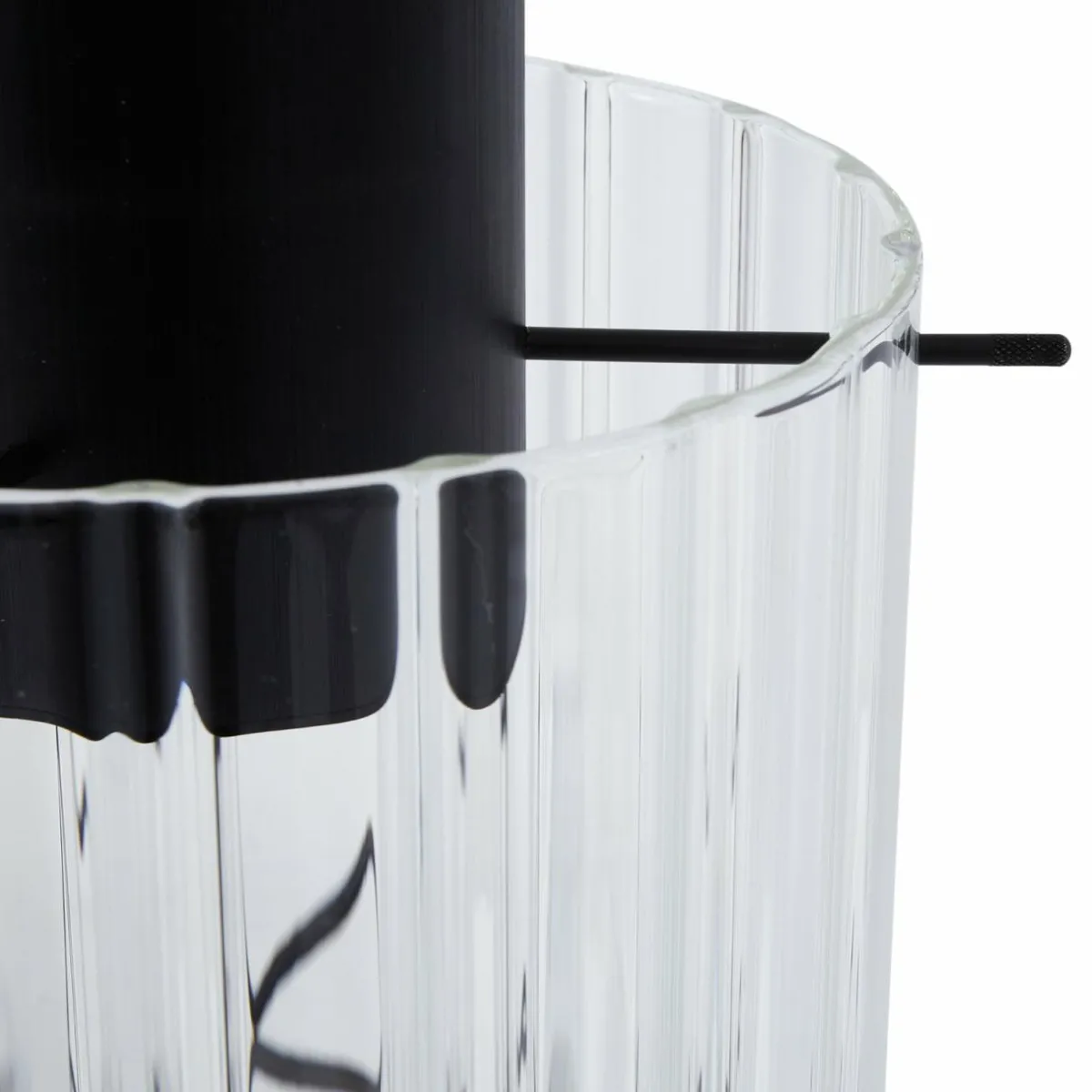 lucande_suspension_eirian___cm_noir_verre_e_2.webp Sale Lucande Suspension Eirian, Ø 18 cm, noir, verre, E27