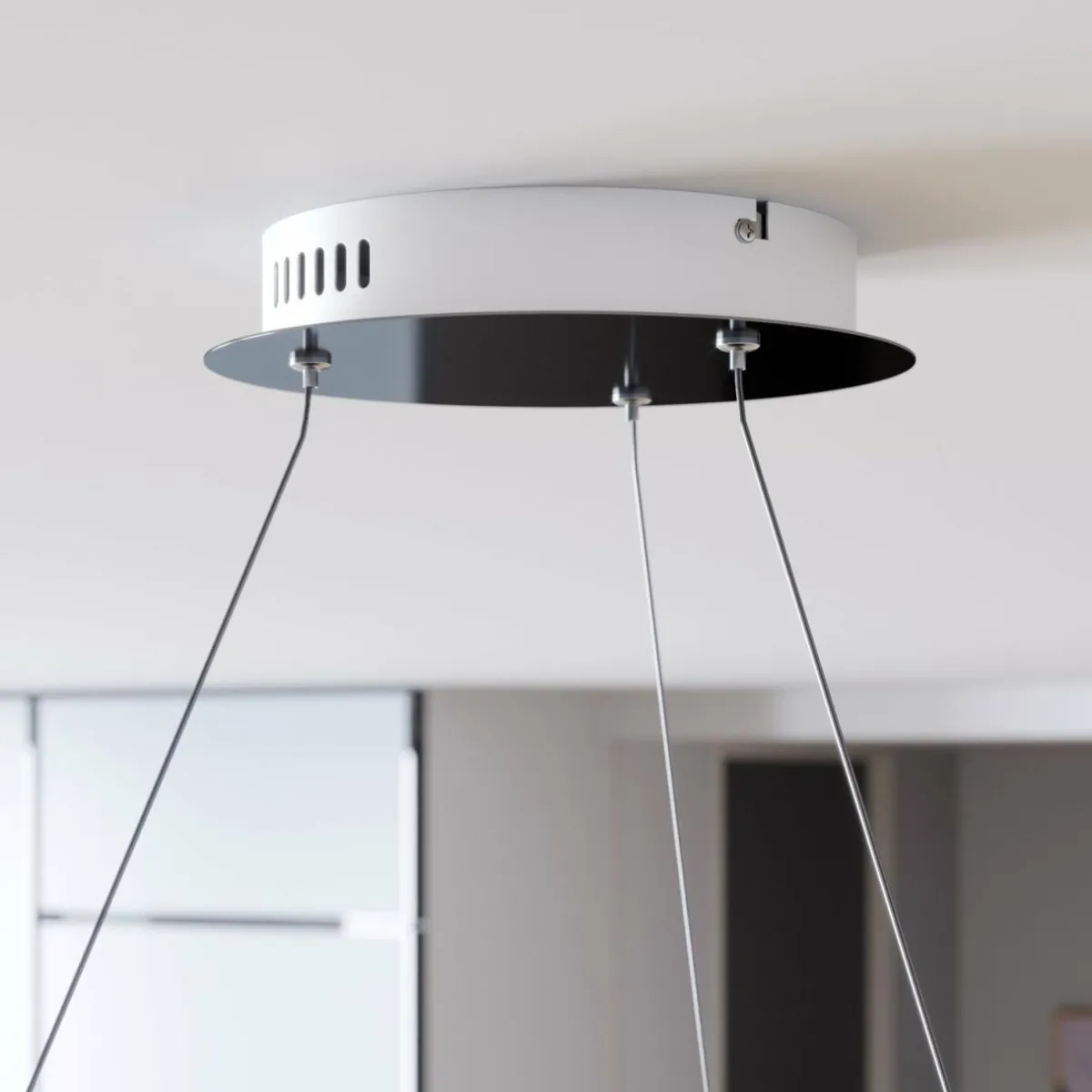 lucande_suspension_led_lyani__cm_chrome_intensit_variable_1.webp Online Lucande suspension LED Lyani, 80 cm, chrome, intensité variable