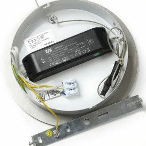 Online Lucande suspension LED Lyani, 80 cm, chrome, intensité variable