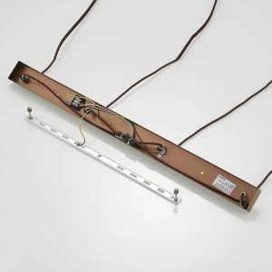 Hot Lucande Tetira suspension 4 lampes allongée brune